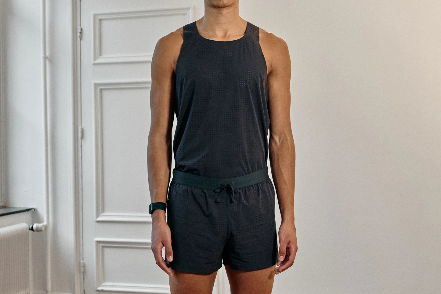 Mens Erniold Race Singlet Zero