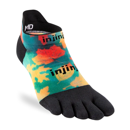 Womens Specific Injinji RUN Lightweight No-show Socks