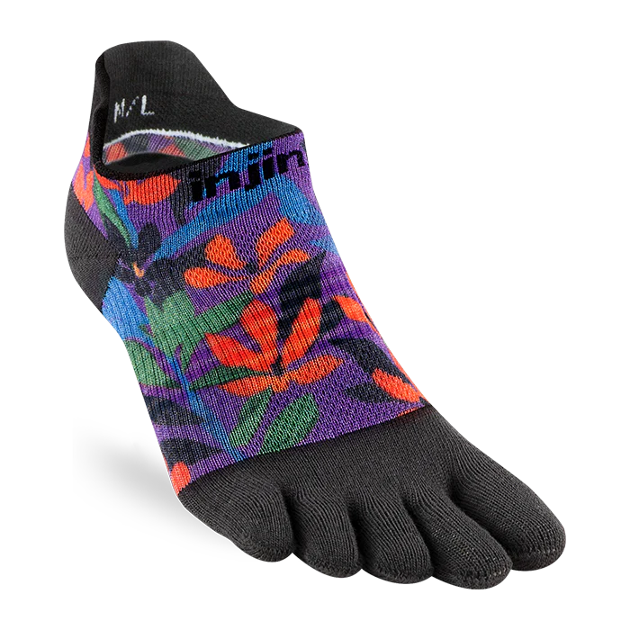 Womens Injinji Spectrum Run Lightweight No-Show