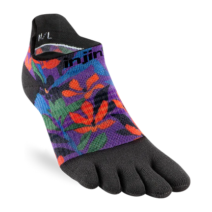 Womens Injinji Spectrum Run Lightweight No-Show