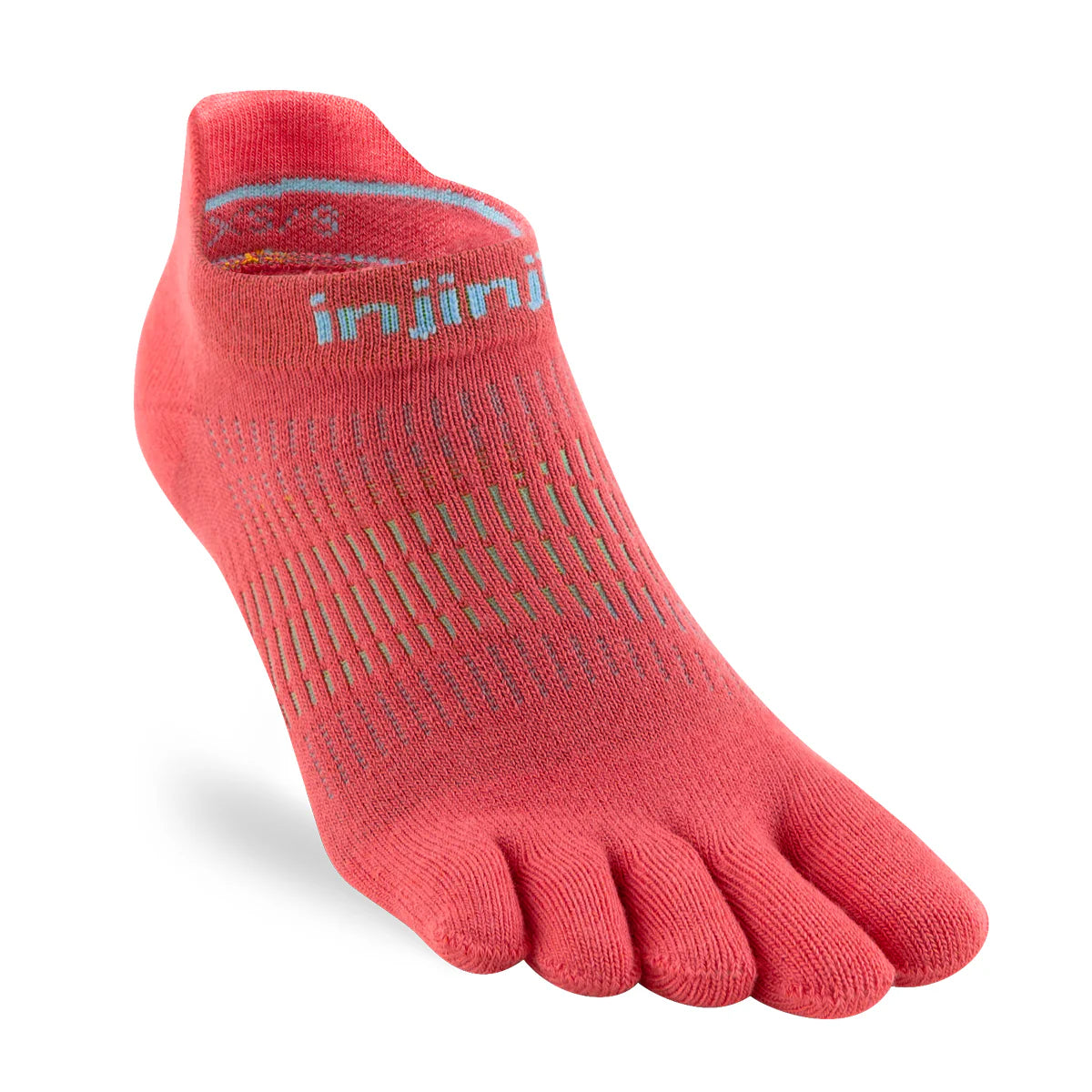 Womens Specific Injinji RUN Lightweight No-show Socks