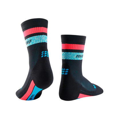 Mens CEP Miami Vibes Mid Cut Sock