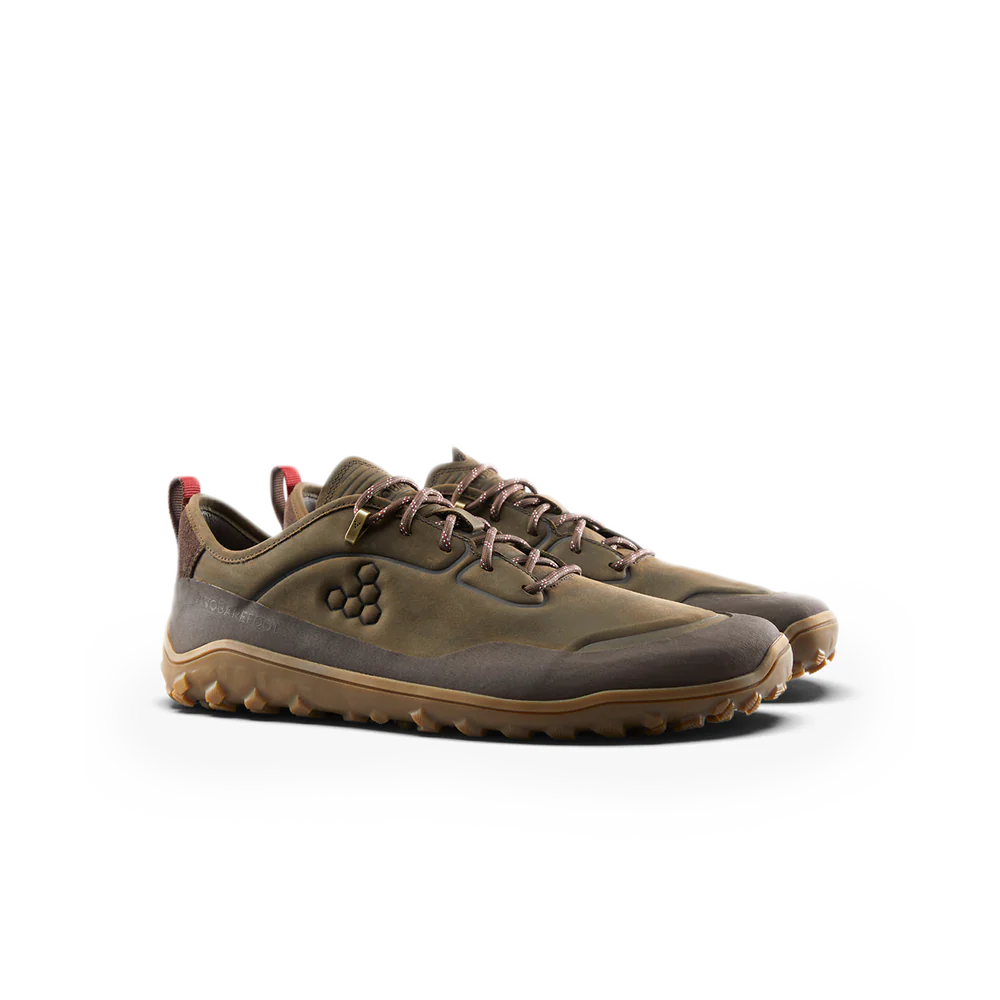 Mens Vivobarefoot Tracker Leather Low