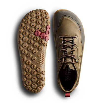 Mens Vivobarefoot Tracker Leather Low