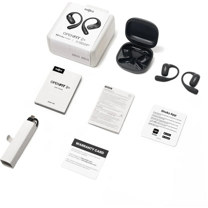 Shokz OpenFit 2+ Open-Ear True Wireless Earbuds