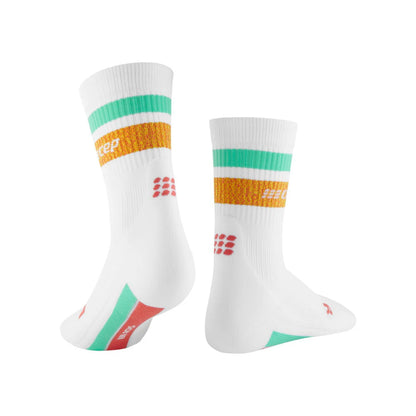 Womens CEP Miami Vibes Mid Cut Sock