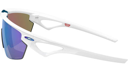 Oakley Unisex Sphaera Matte White w/ Prizm Sapphire Polarized