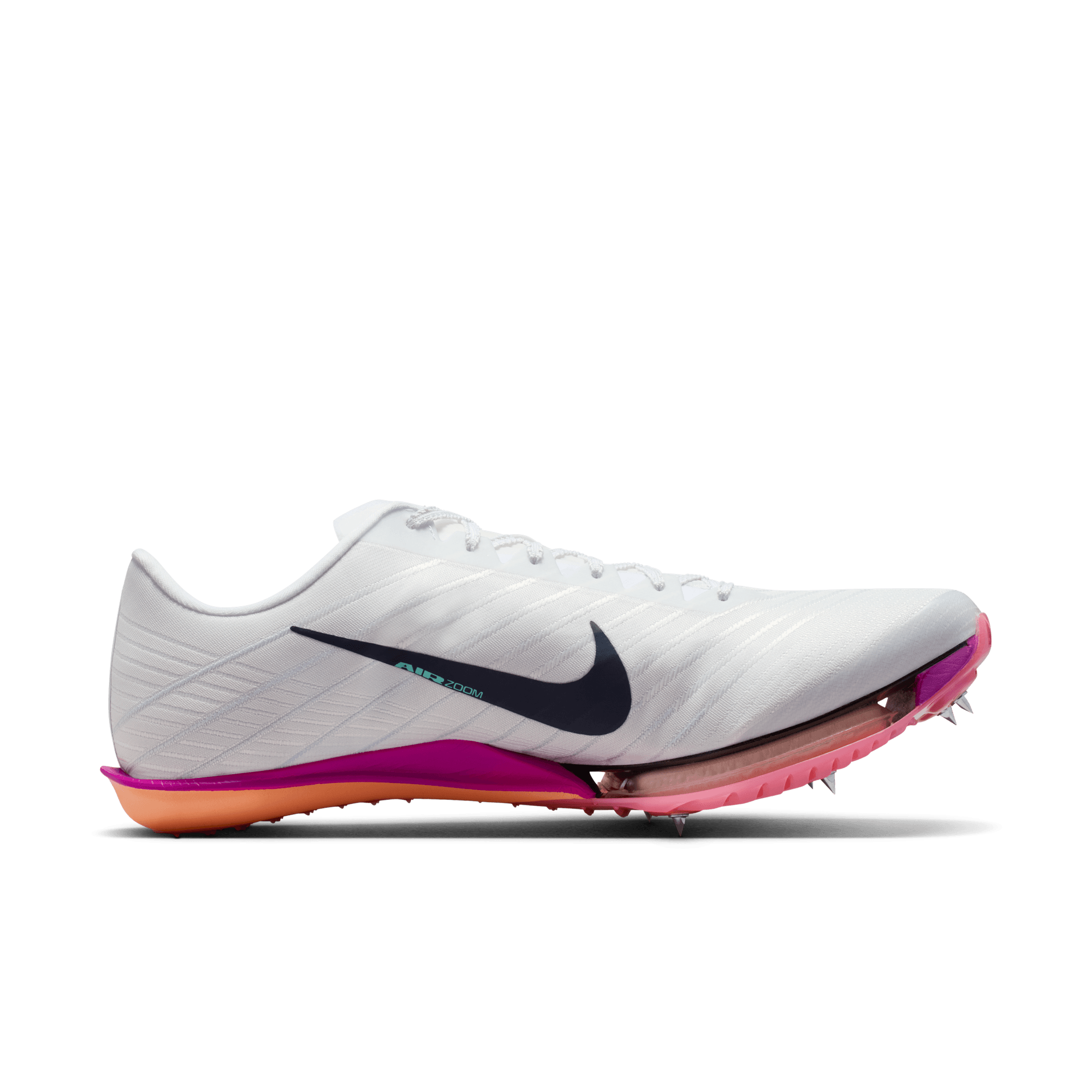 all white nike spikes