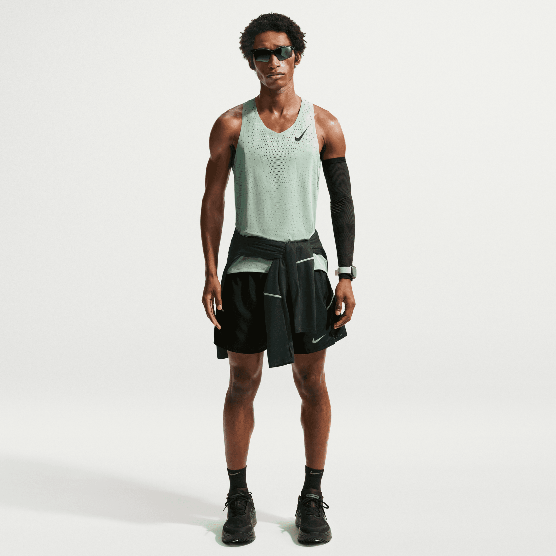 Mens Nike Dri-Fit ADV Aeroswift Singlet – The Running Company
