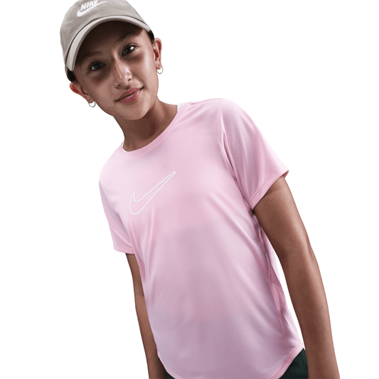 Girls Nike Dri-FIT One Std SS Top Hbr