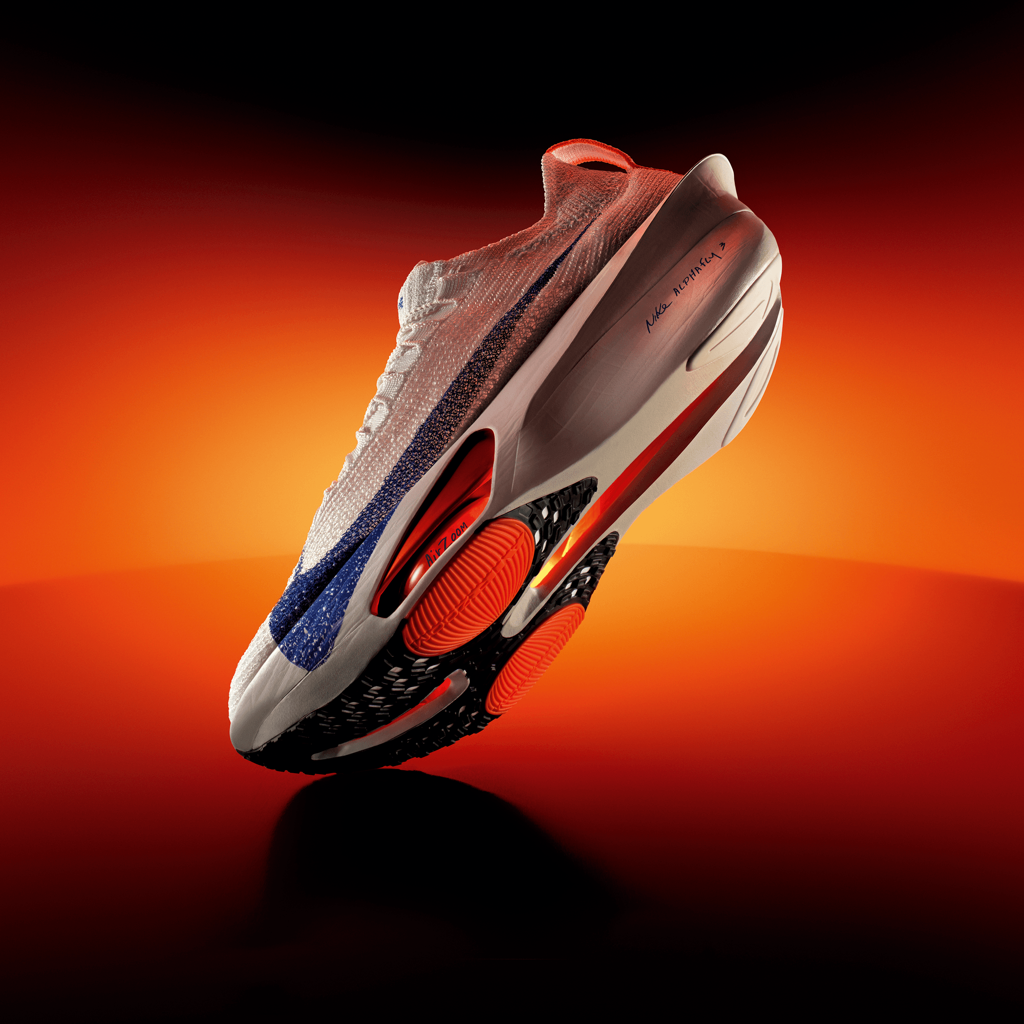 nike air zoom alphafly orange