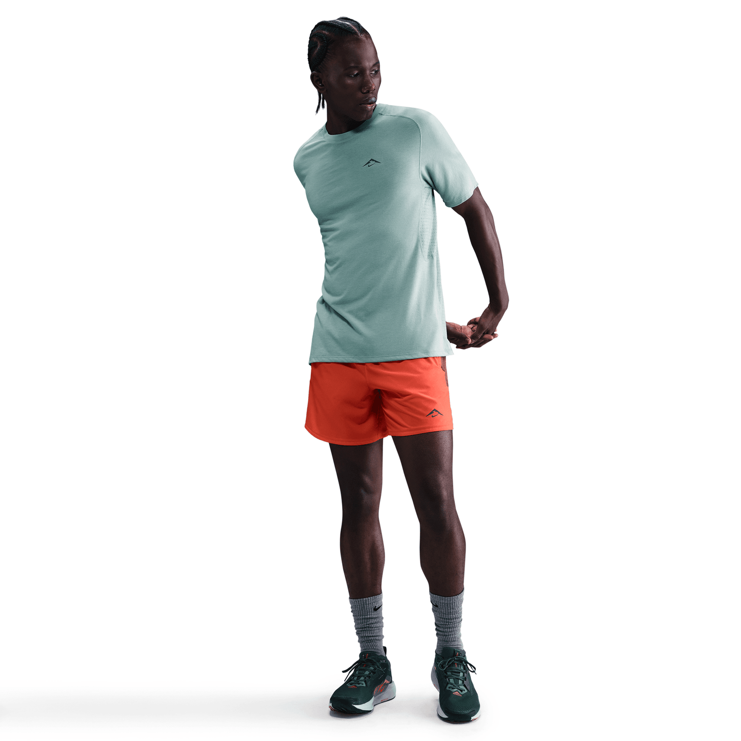 Mens Nike Solar Chase Dri-FIT ADV Short-Sleeve Running Top