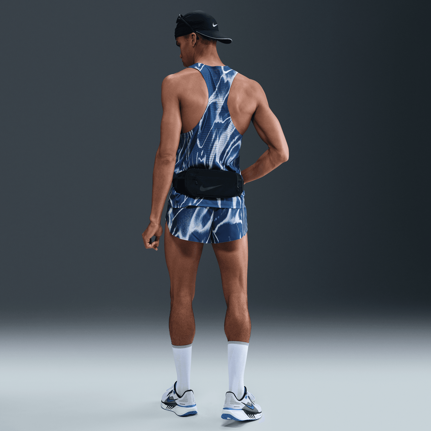 Mens Nike AeroSwift Men's Dri-FIT ADV Running Singlet Aop