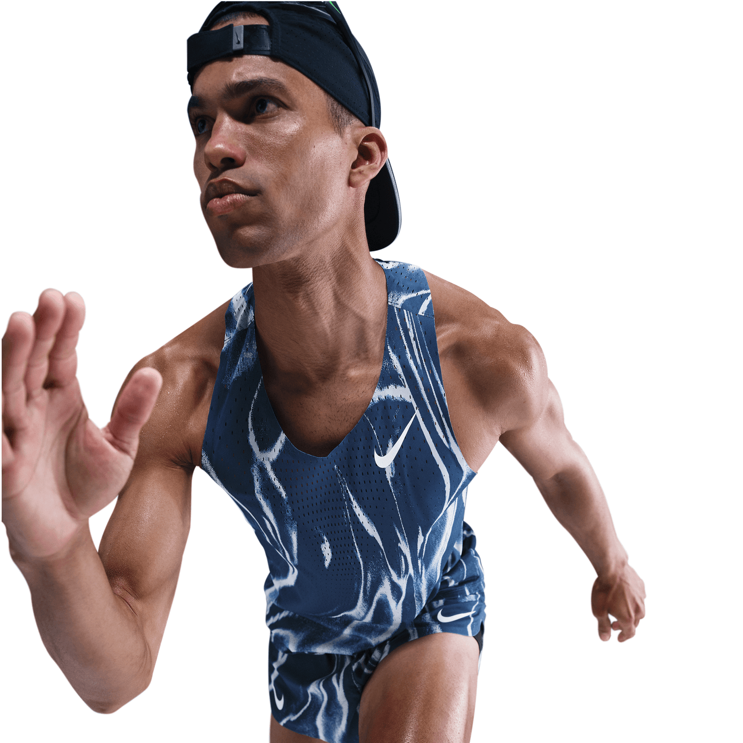 Mens Nike AeroSwift Men's Dri-FIT ADV Running Singlet Aop