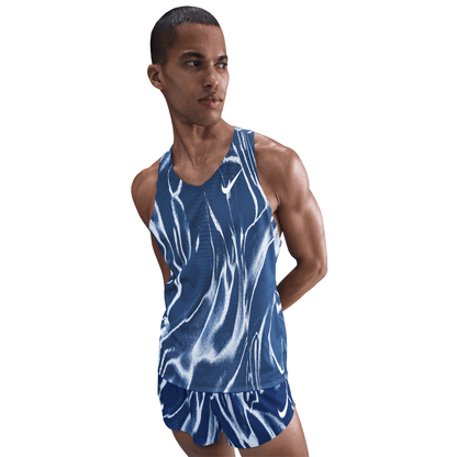 Mens Nike AeroSwift Men's Dri-FIT ADV Running Singlet Aop