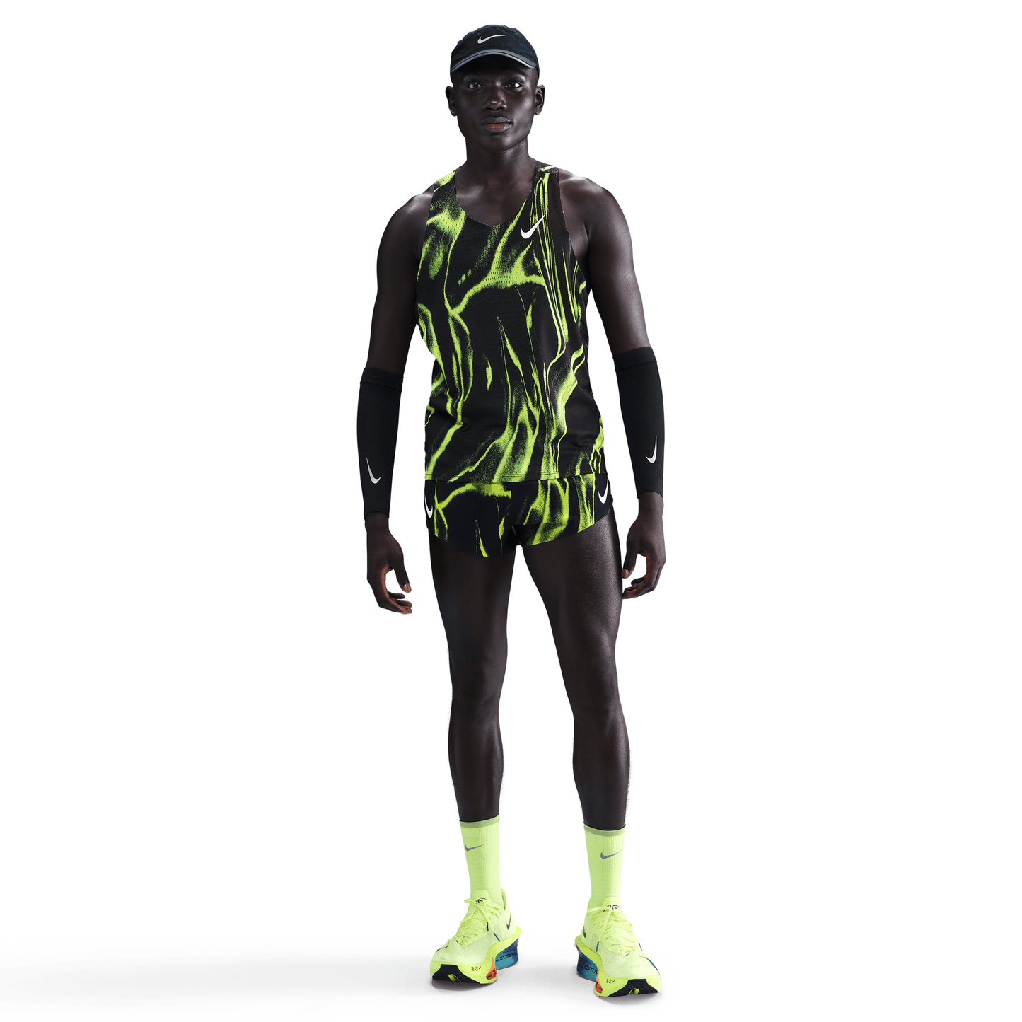 Mens Nike AeroSwift Men's Dri-FIT ADV Running Singlet Aop