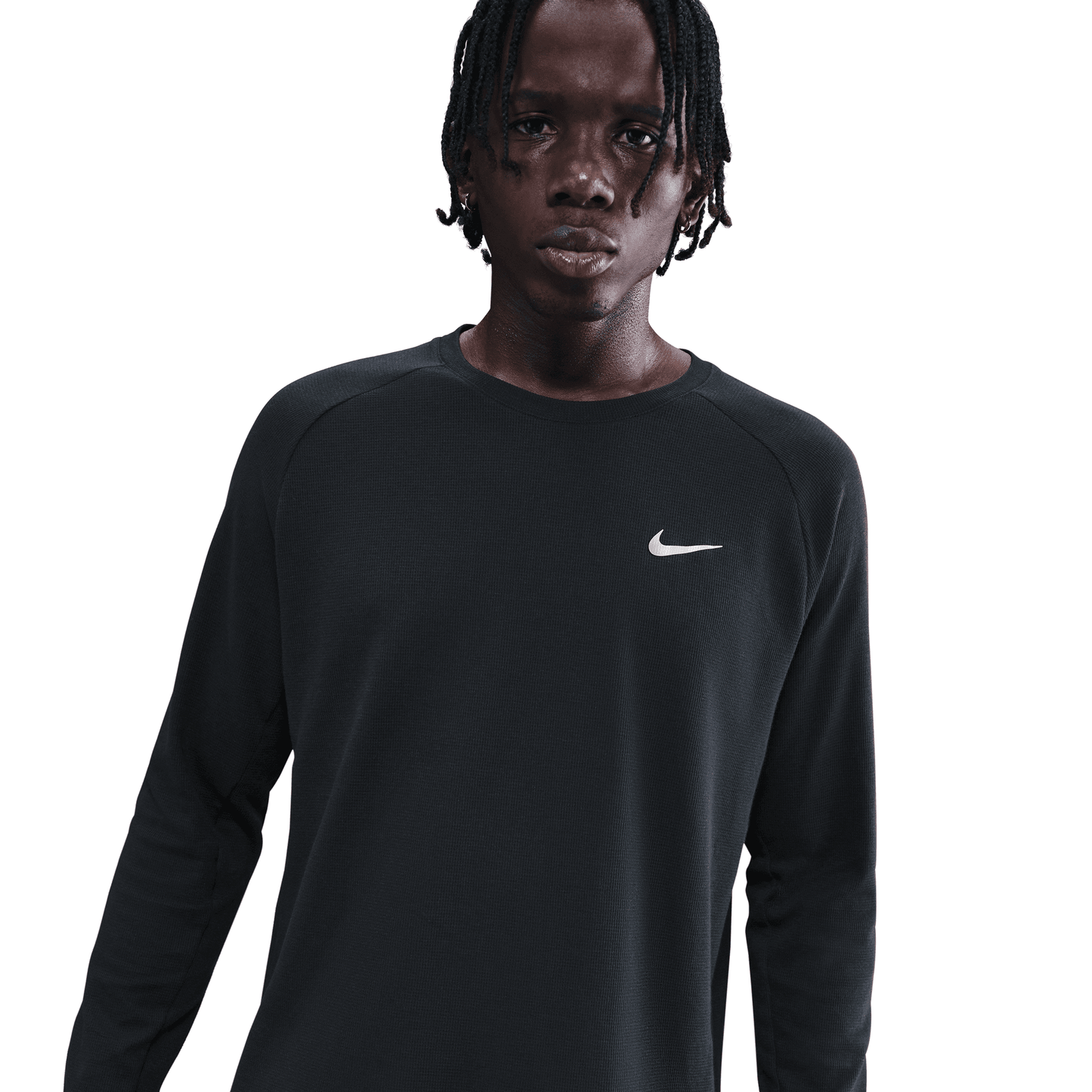 Mens Nike Dri-FIT Stride Waffle Crew