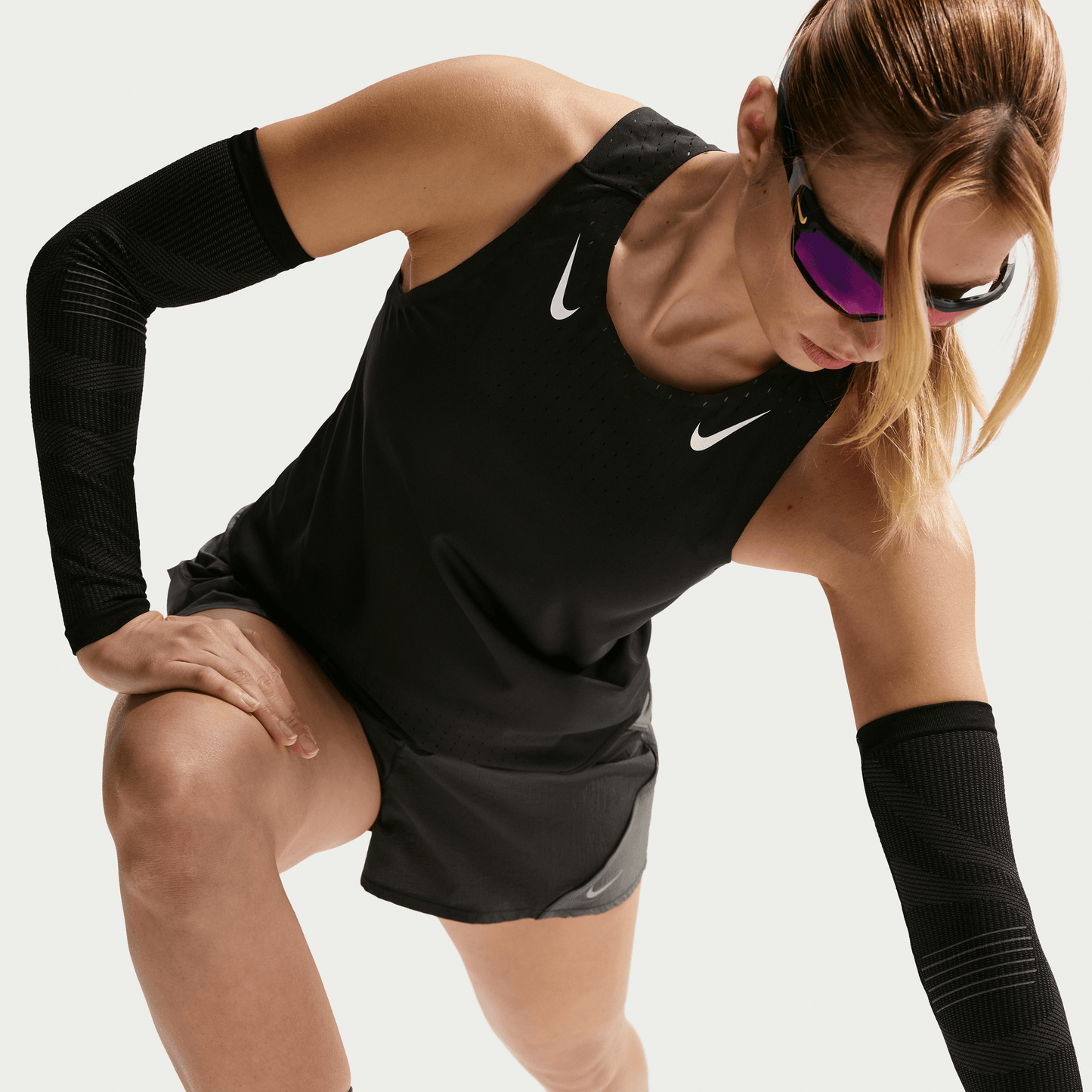 Womens Nike AeroSwift Dri-FIT ADV Running Singlet