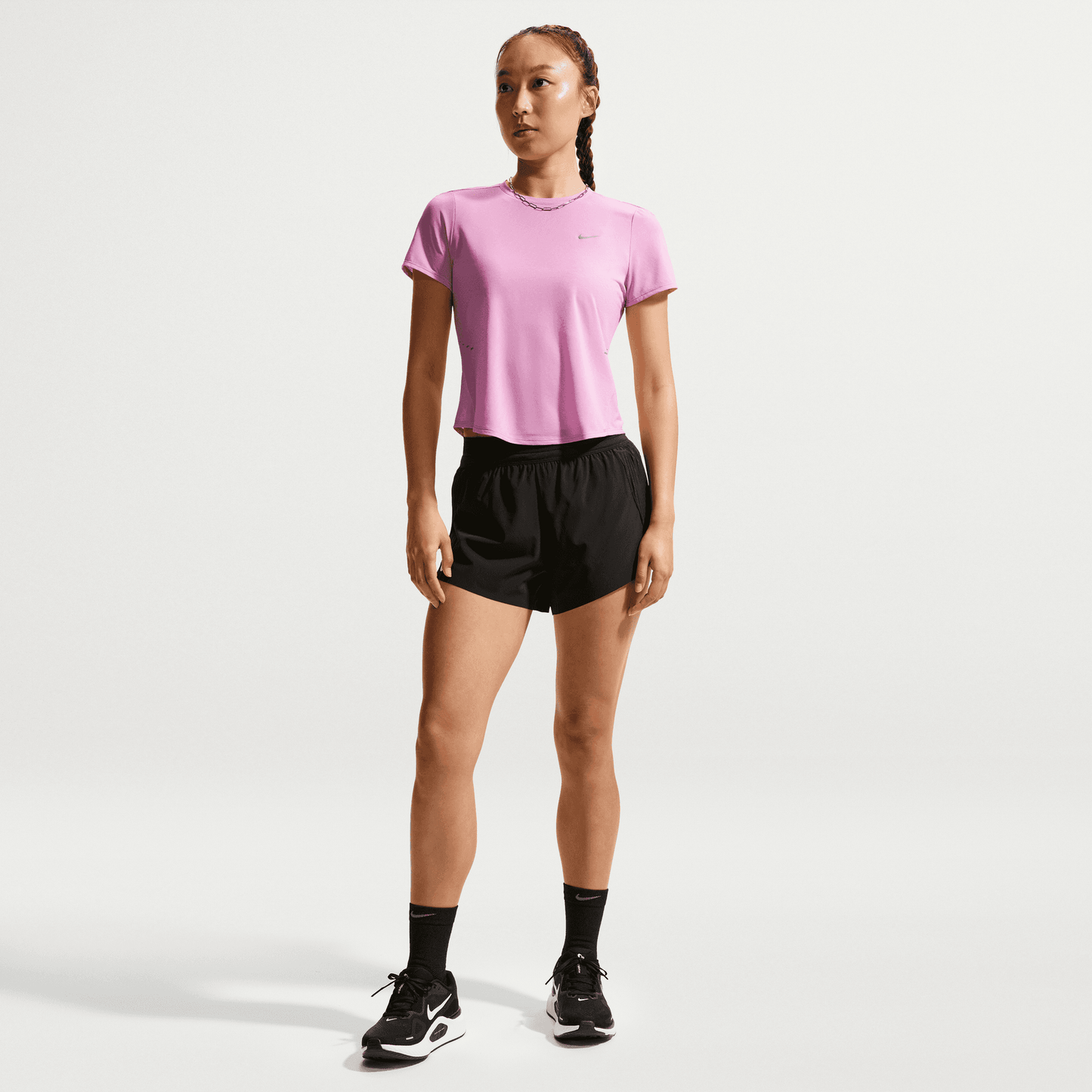 Womens Nike Dri-Fit Swift Breathe SS Top