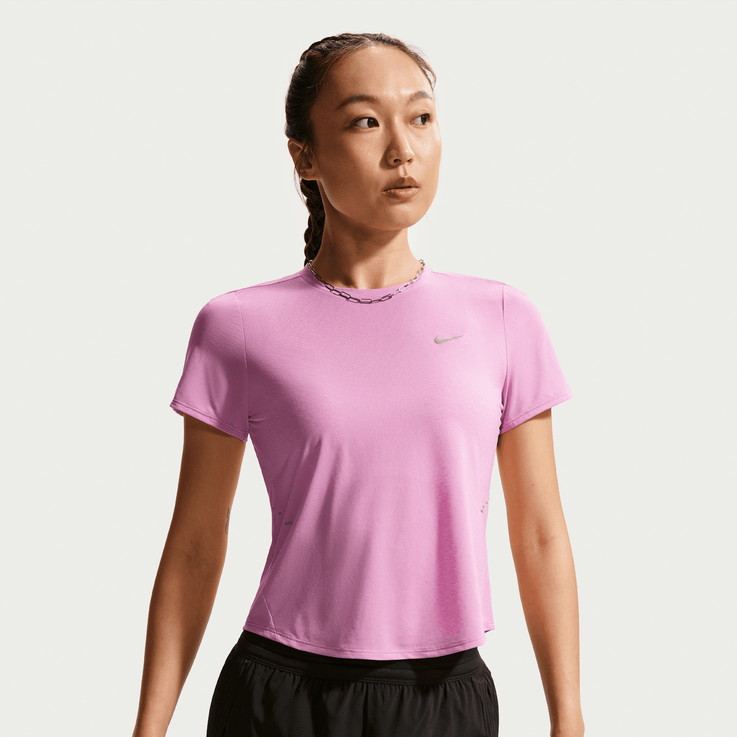 Womens Nike Dri-Fit Swift Breathe SS Top