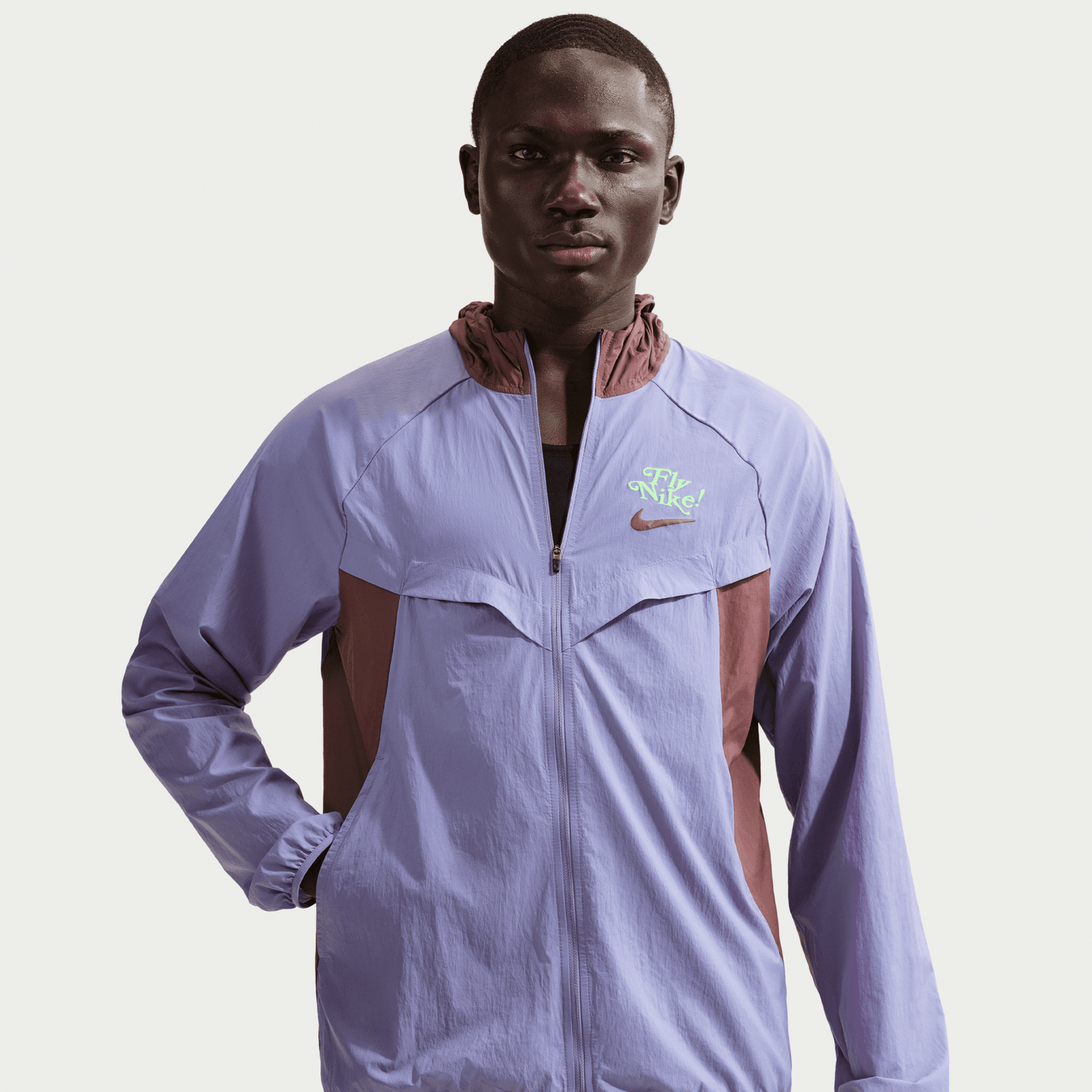 Mens Nike Stride UV Repel Fly Jacket