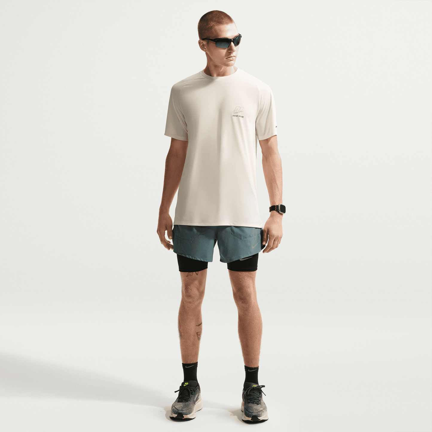 Mens Nike Stride Dri-FIT 5In BF Short