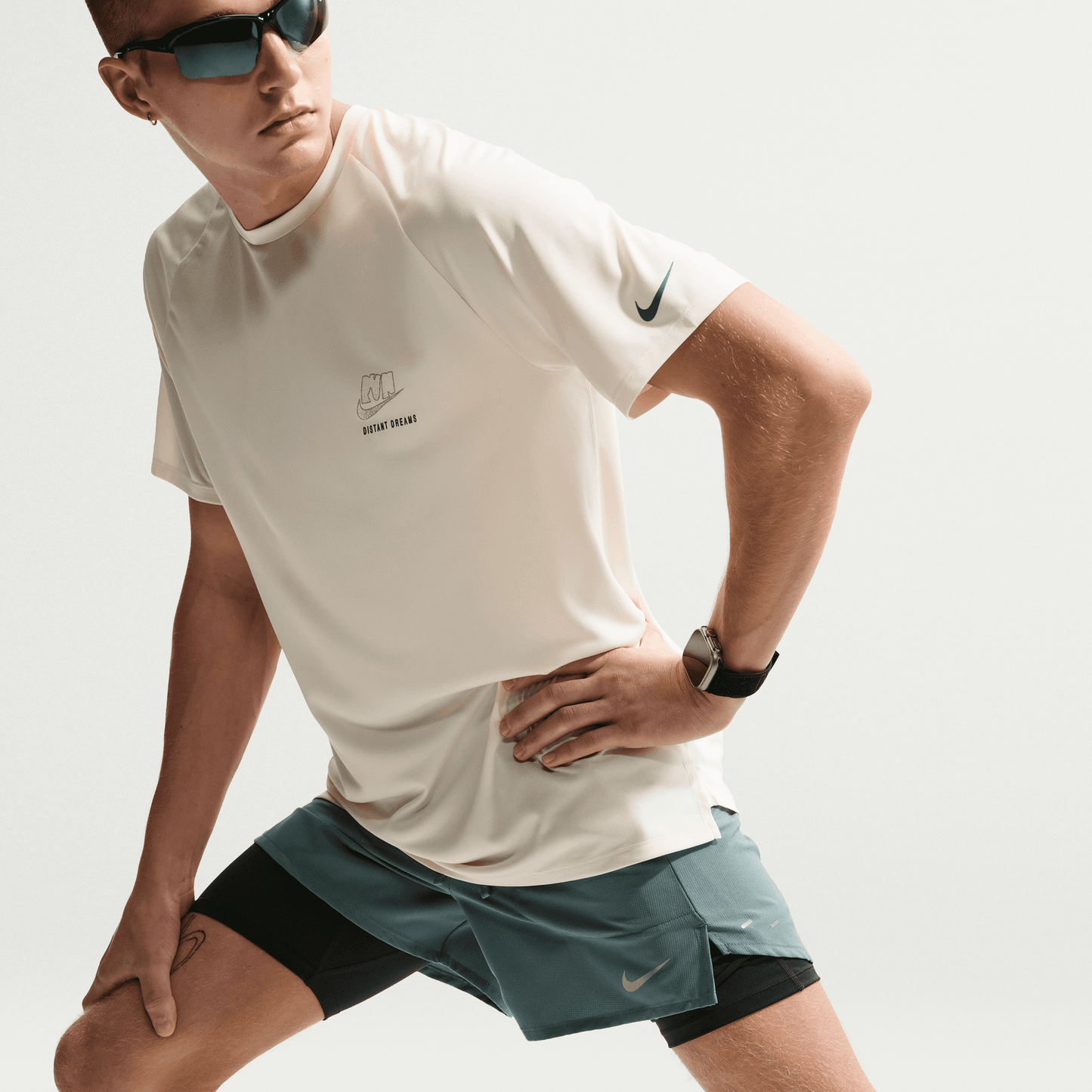 Mens Nike Stride Dri-FIT 5In BF Short