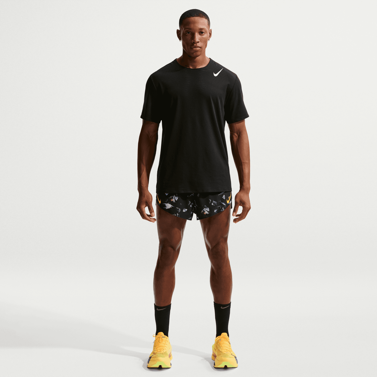 Mens Nike Dri-FIT ADV 2" Brief-Lined Glam Running Shorts