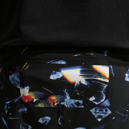 Mens Nike Dri-FIT ADV 2" Brief-Lined Glam Running Shorts