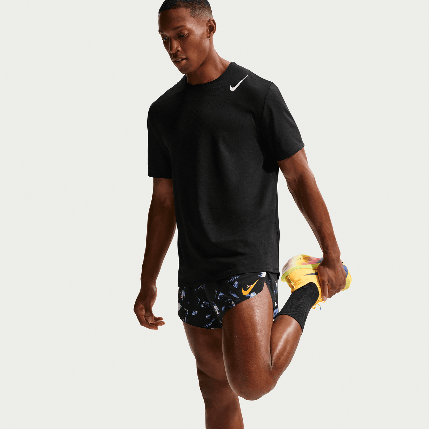 Mens Nike Dri-FIT ADV 2" Brief-Lined Glam Running Shorts