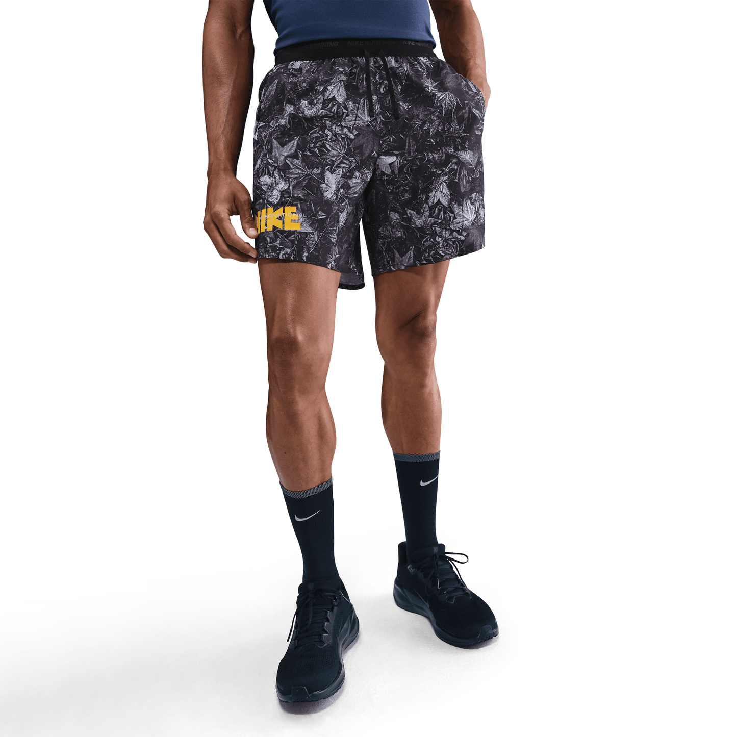 Mens Nike Dri-FIT Stride 7" Brief-Lined Running Shorts