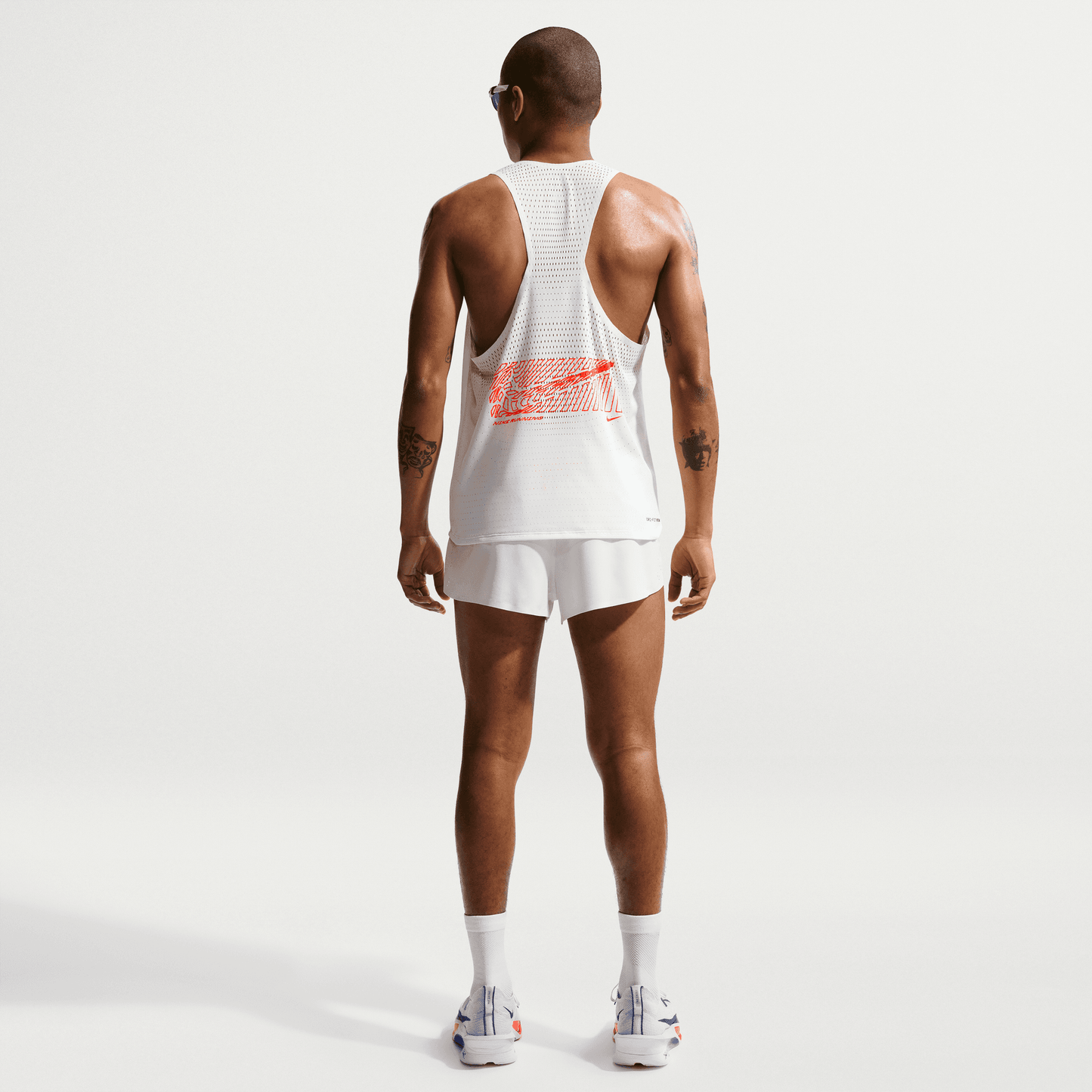 Mens Nike Dri-Fit ADV Aeroswift GFX 2" Brief-Lined Shorts
