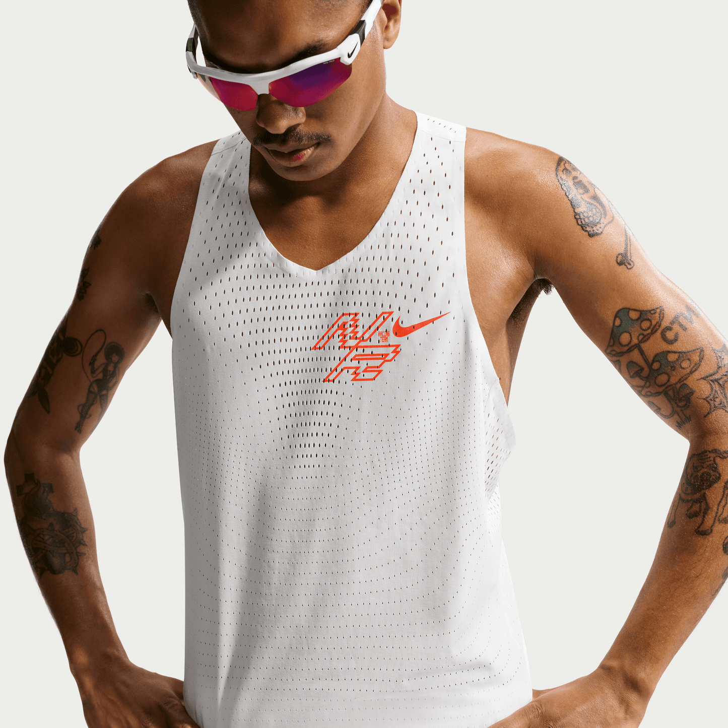 Mens Nike Dri-Fit ADV Aeroswift GFX Singlet