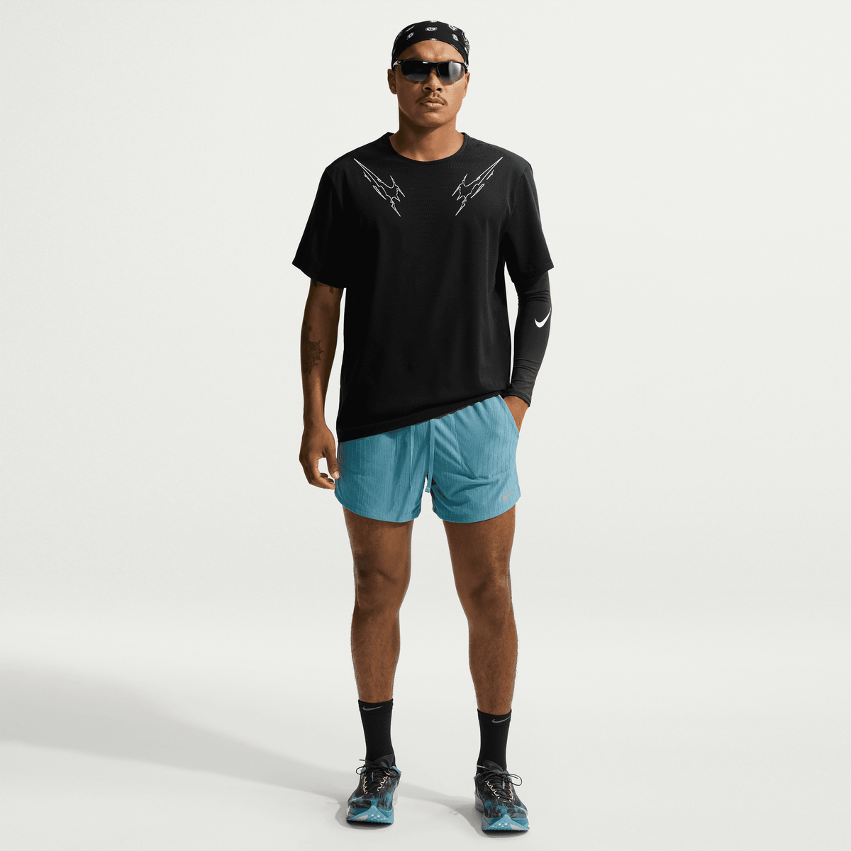 Mens Nike Stride Aero-FIT 5In BF Shorts