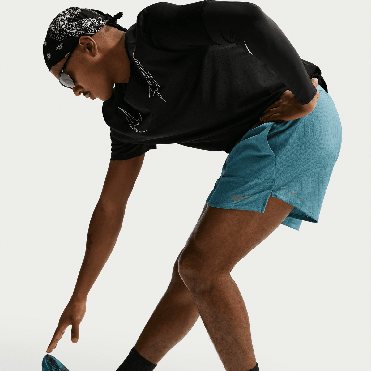 Mens Nike Stride Aero-FIT 5In BF Shorts