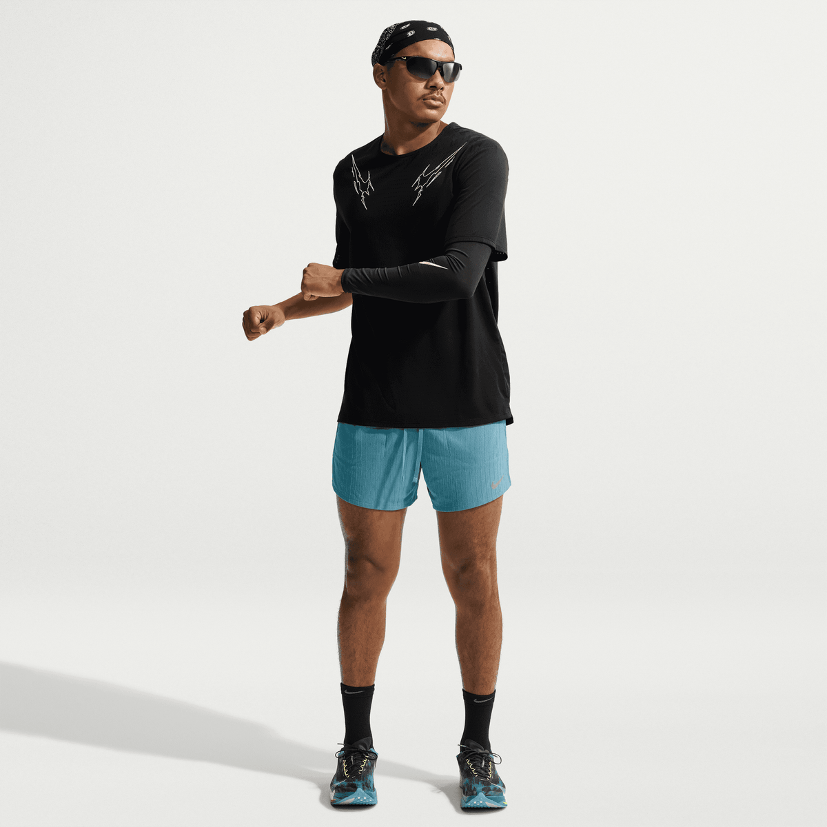 Mens Nike Dri-Fit ADV Aeroswift GFX SS Top