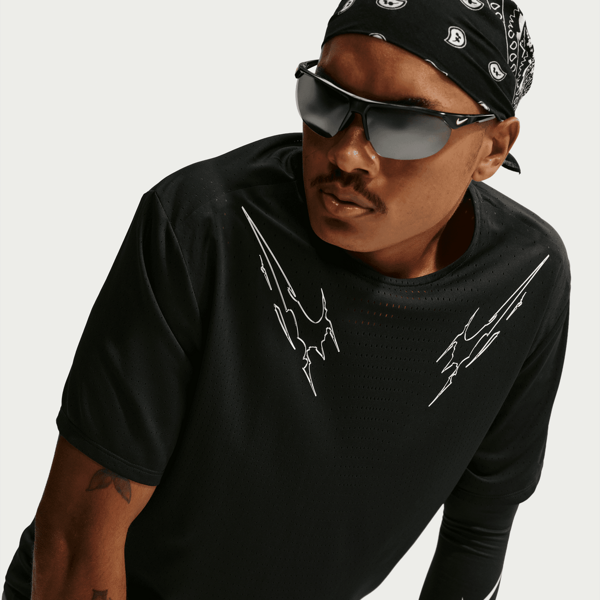 Mens Nike Dri-Fit ADV Aeroswift GFX SS Top