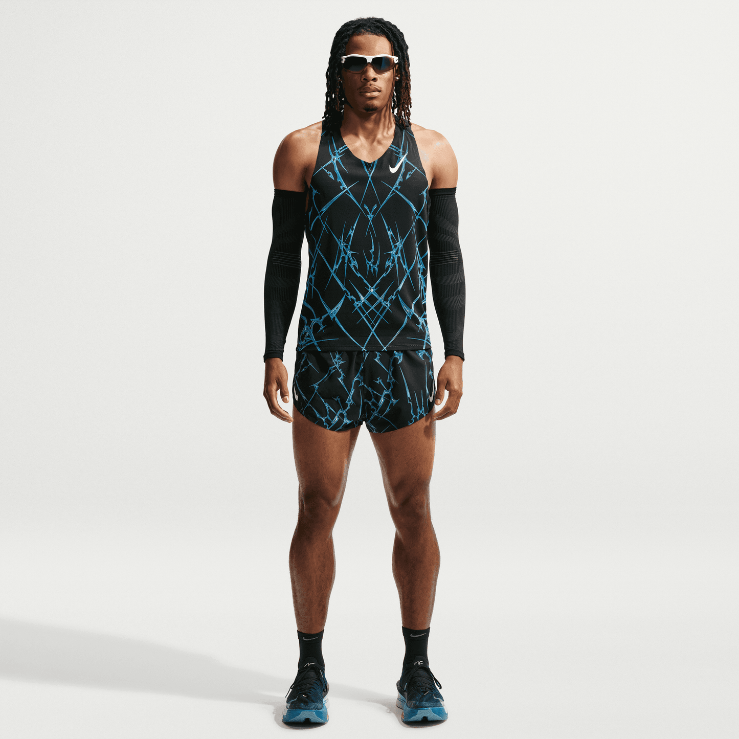 Mens Nike Dri-Fit ADV Aeroswift Singlet AOP