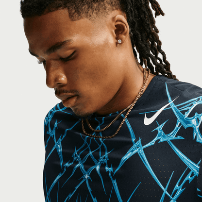 Mens Nike Dri-Fit ADV Aeroswift SS Top AOP