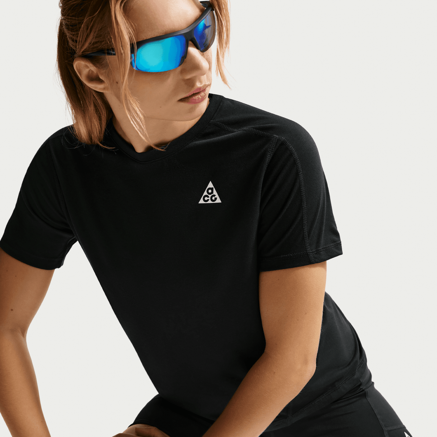 Womens Nike ACG Trail Dri-FIT Short-Sleeve Top