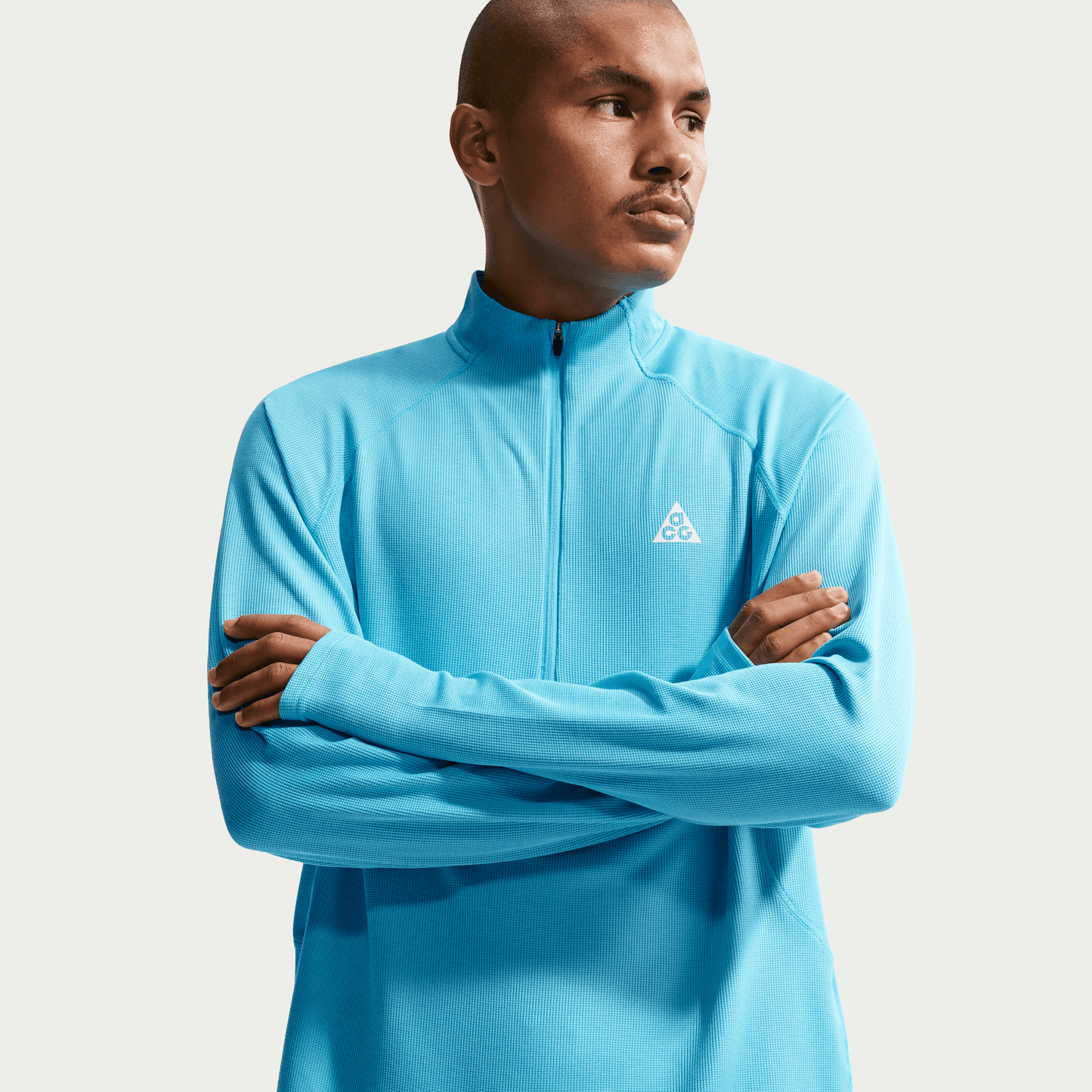 Mens Nike ACG Dri-Fit Mid-Layer 1/4 Zip Trail Top