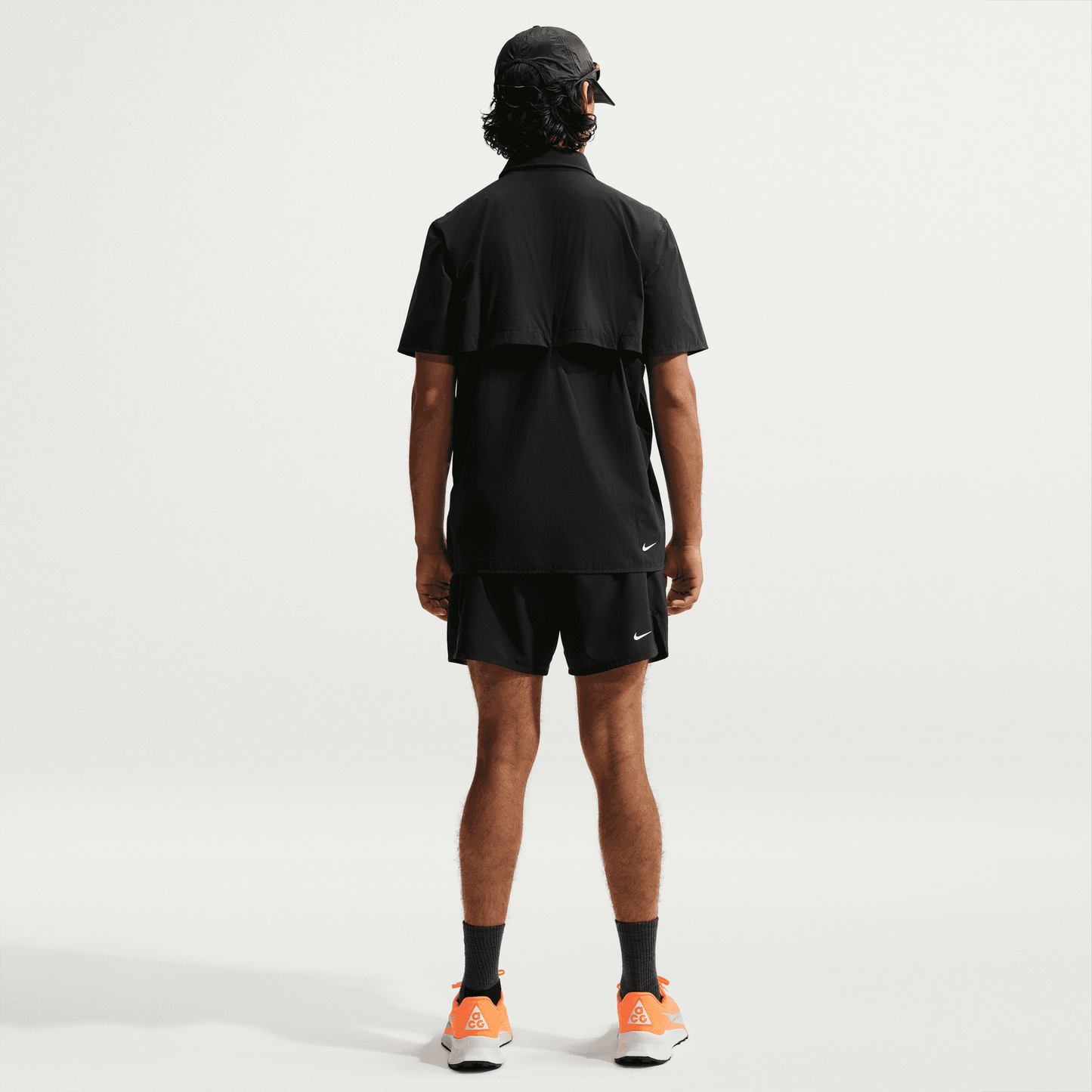 Mens Nike ACG Aireez Button-Up SS Top