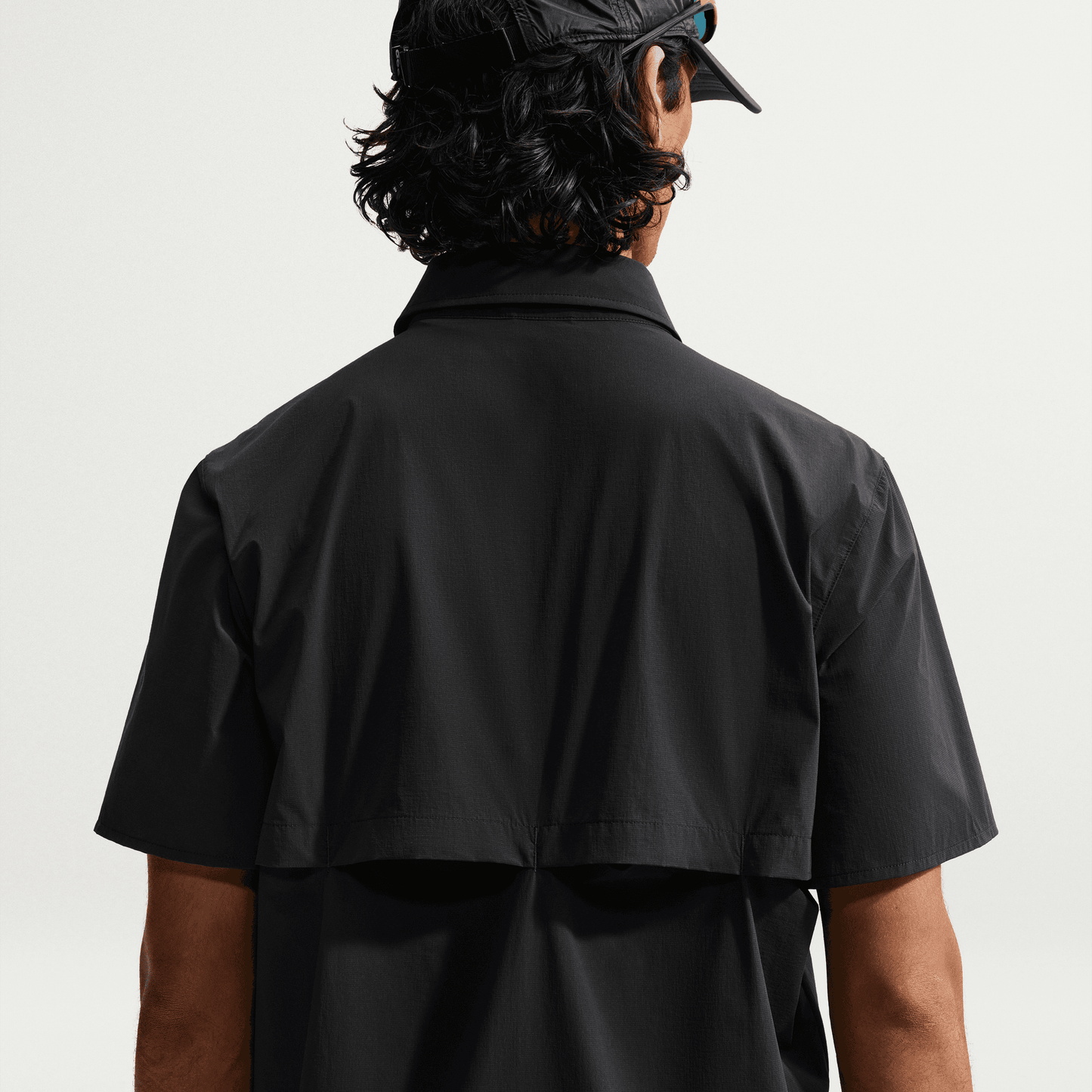 Mens Nike ACG Aireez Button-Up SS Top