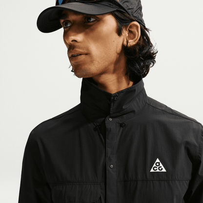 Mens Nike ACG Aireez Button-Up SS Top