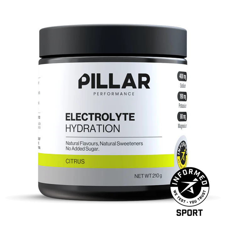 Pillar Electrolyte Hydration Jar - 30 Serves