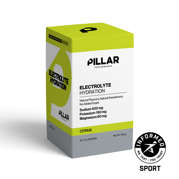 Pillar Electrolyte Hydration Box - 15 Sachets