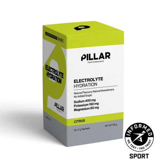 Pillar Electrolyte Hydration Box - 15 Sachets