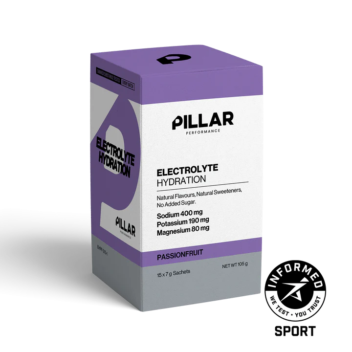 Pillar Electrolyte Hydration Box - 15 Sachets