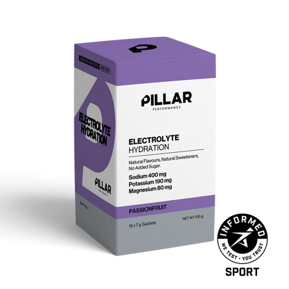 Pillar Electrolyte Hydration Box - 15 Sachets