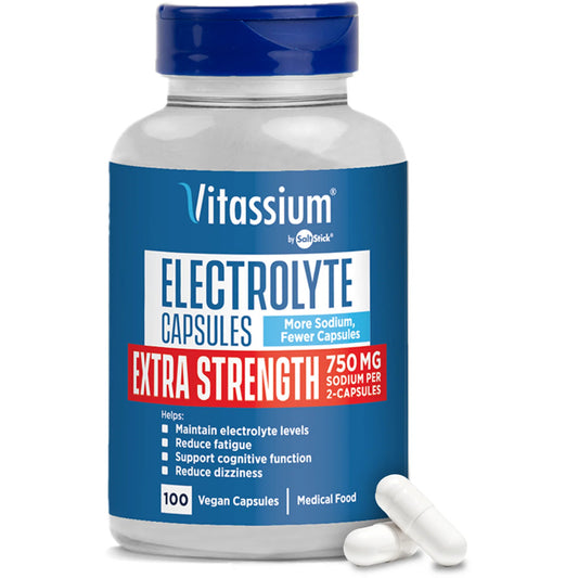 SaltStick Vitassium Extra Strength Capsules - 100 Caps